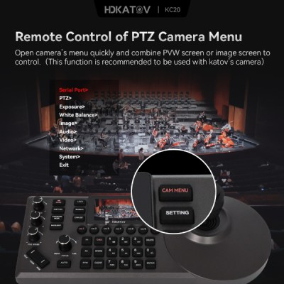 Caméra Control Panel KC20-6